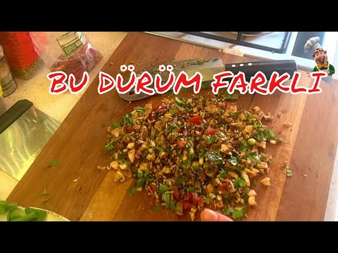 Tavuk Dürüm Tarifi | Sokak Lezzetleri Gaziantep Zurna Dürüm Nasıl Yapılır?