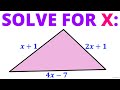 Find the Possible Values of X: Triangle Inequality Theorem