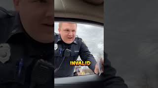 Woman Gets Pulled Over, Discovers police 🚓👮🏻 is Her Brother! 😅 #shorts #policeofficer