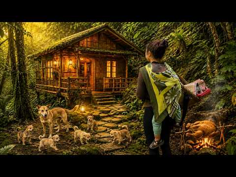 Single Mother Survival: Restoring a Forgotten Wooden House Deep in the Forest | Ly Thi Mai