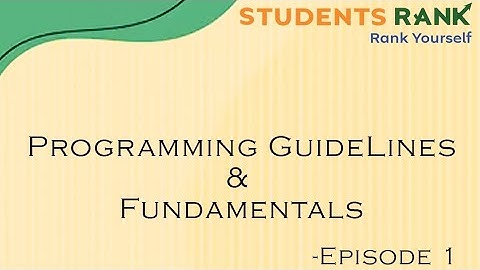 programming fundamentals | software development roadmap for beginners