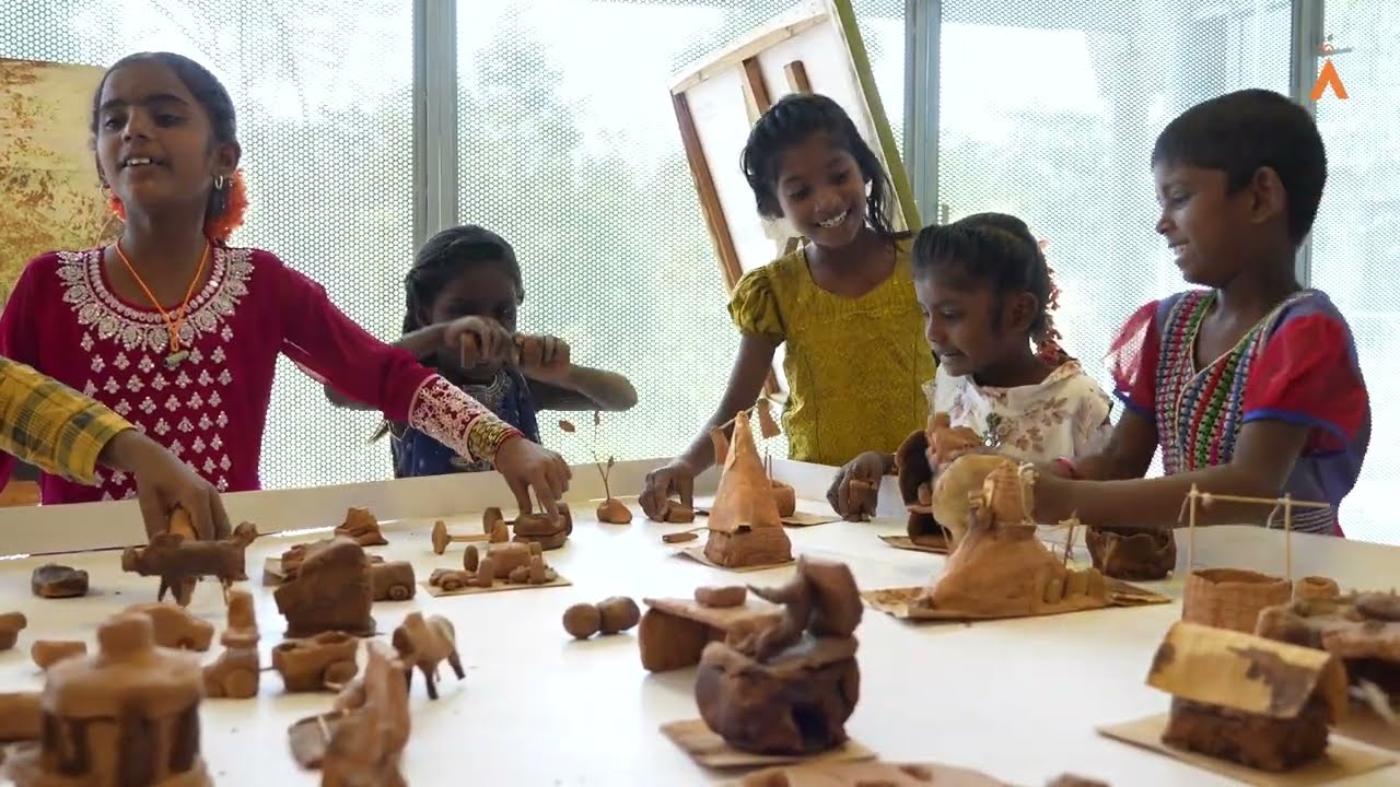 Student at Arts Lab | Agastya International Foundation