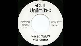 Rare Function   Baby I'm For Real  1976