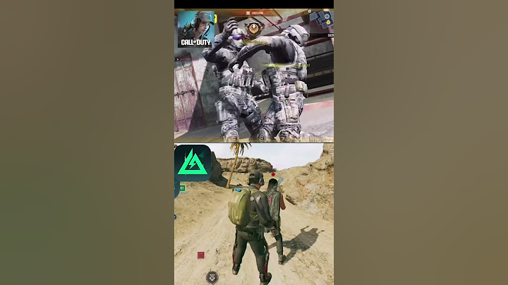 Default Execution in CODM vs Delta Force Mobile