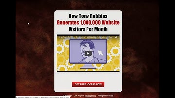 How To Make a Landing page video - Intelligent Squeeze Page Generator