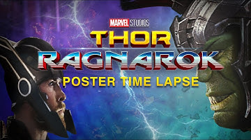 Thor Ragnarok Poster Time Lapse