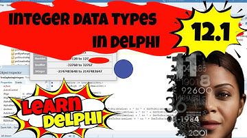 Learn Delphi Programming | Unit 12.1 | Exploring Integer Data Types in Delphi