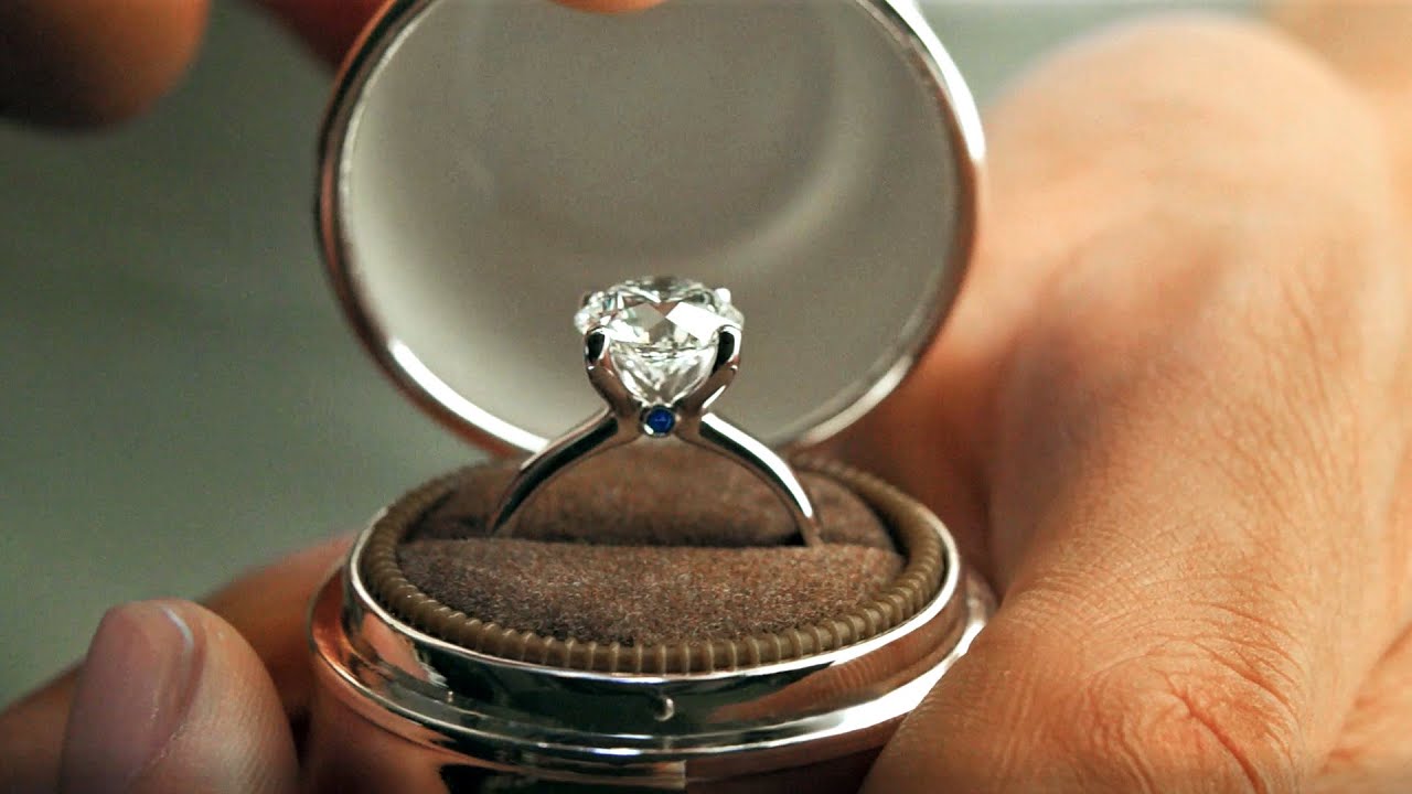 Birks & Sons Art Deco Burma Sapphire Diamond Platinum Ring – Rive Gauche  Jewelry
