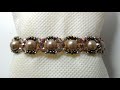 Elegant bracelet with pearls and crystal beads * Стильный браслет из кристалла и жемчуга *