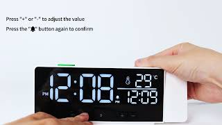 Cloka 8060 Projection Alarm Clock - Video Tutorial (English)