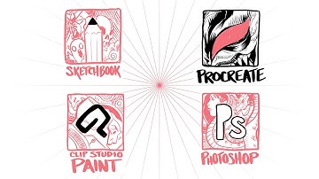 Test Driving Perspective Tools in Sketchbook, Procreate, Clip Studio Paint, and Photoshop