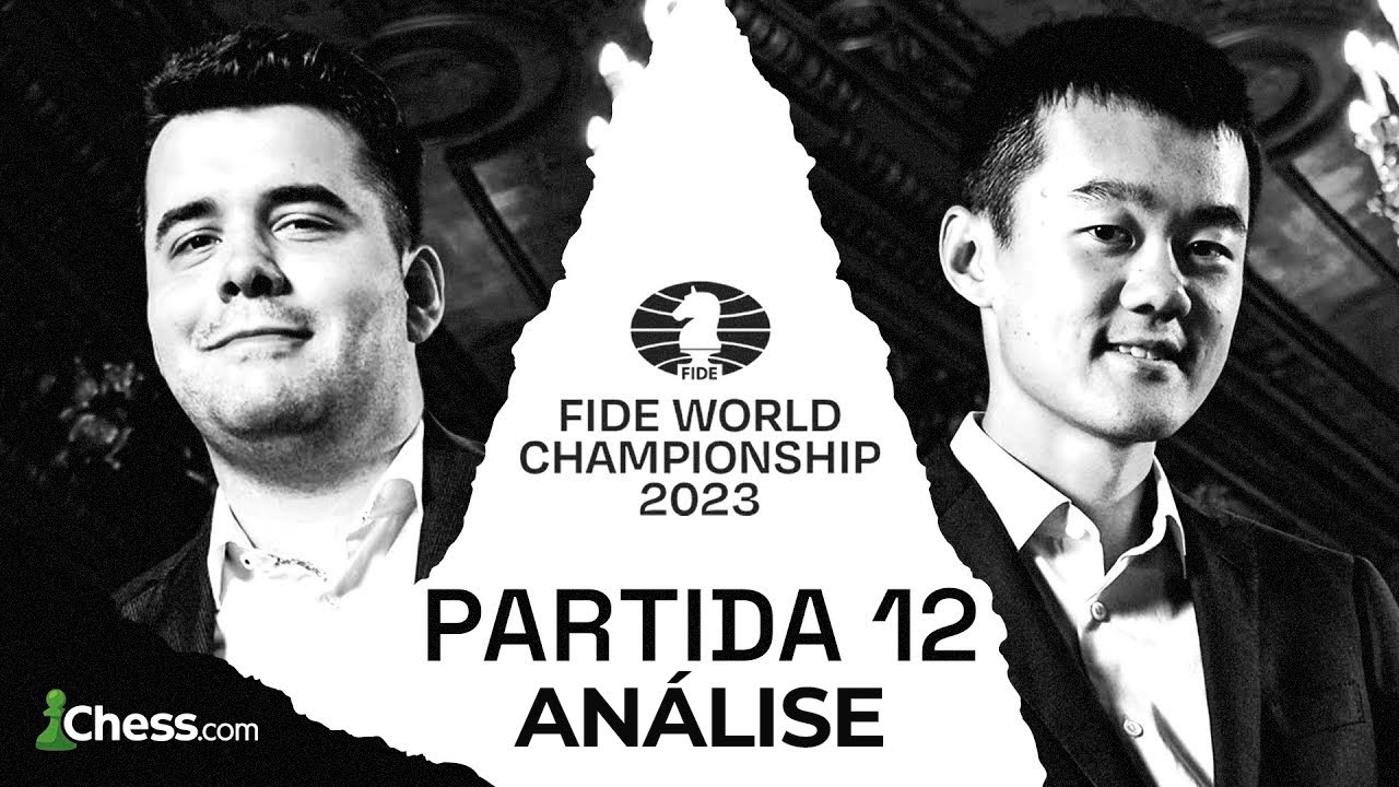 Bombardeio de Nepo na 2ª partida do Campeonato Mundial de Xadrez de 2023 -  Xadrez Forte