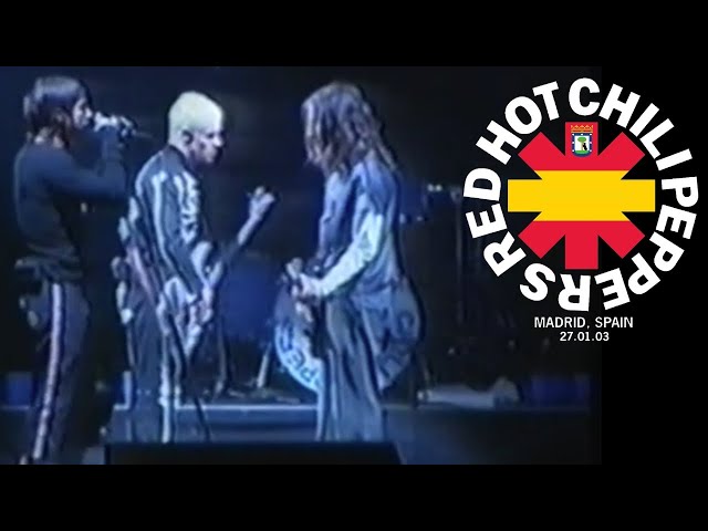 Red Hot Chili Peppers - Madrid #1 2003 [27.01.03] (Full Show Uncut