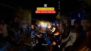 BIKER WEDDING REACTION.☠️💥 #reels #reaction #vlog #rider #superbike #bikes #r15 #zx10r #z900 #rc390