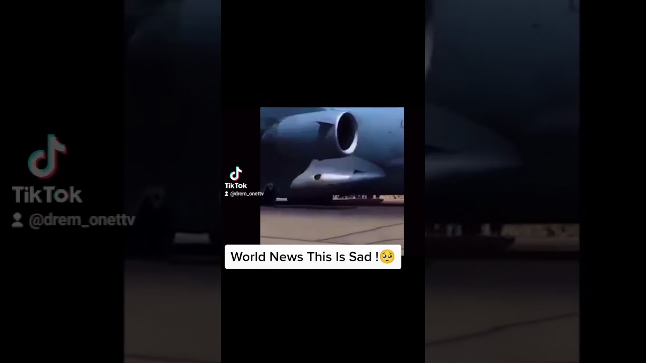 Chaotic Scenes at Kabul Airport as thousands flee Taliban