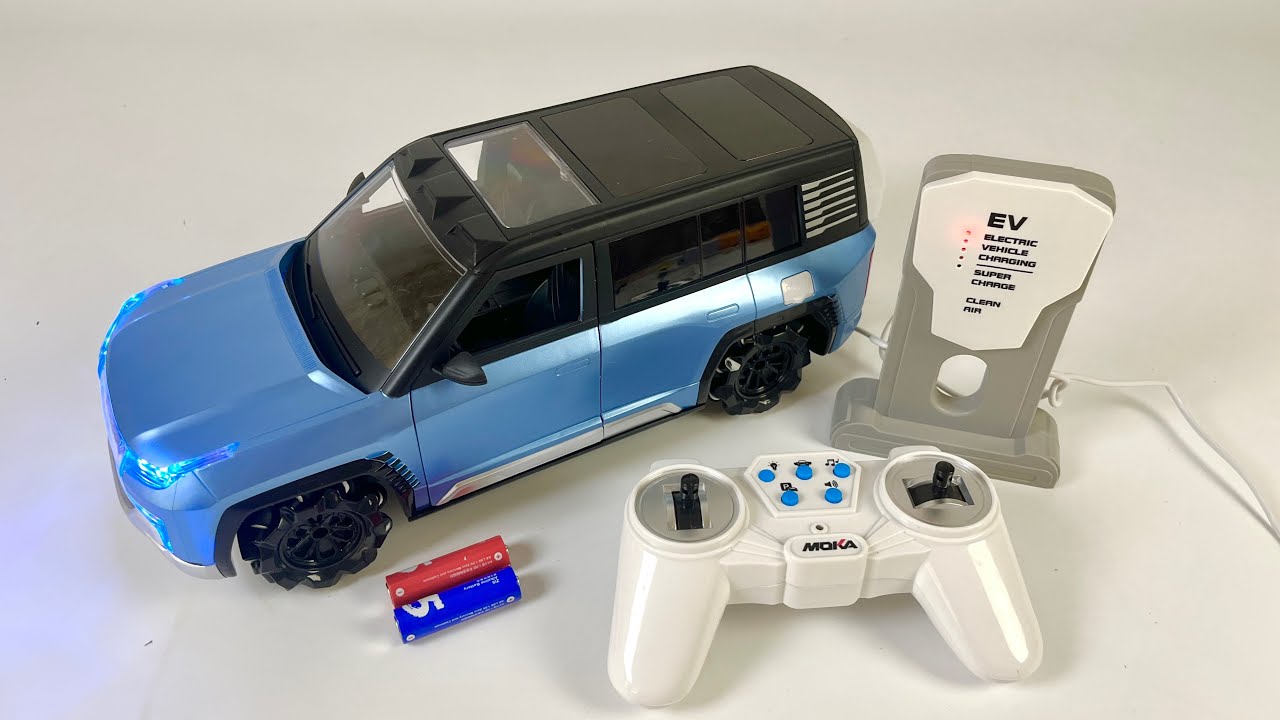 🚗New energy vehicle unboxing | 360 degree remote control car | toy car|