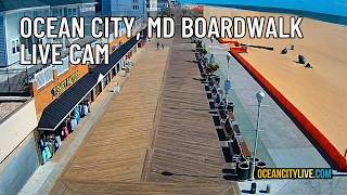 Ocean City MD Live Cam | The Famous Shark-Eye Boardwalk Cam