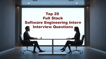 Top 20 Full Stack Software Engineering Intern Interview Questions