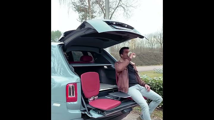 Rolls Royce Cullinan- Table & Seat for Picnic 🔥🔥🤩🤩