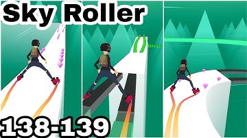 Sky Roller All levels Walkthrough Gameplay Level 138-139 Android and Iphone Gameplay Pak IT Game