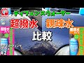 コメリのディフェンスウォーター超撥水と親疎水ガラス系コーティング剤を比較してみた[ゆとカラ]