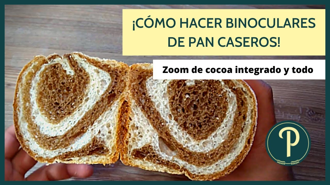 Pan marmoleado casero y fácil (Rollitos y molde) // PanPillón - Taller de Panadería