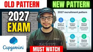 Finally Capgemini Hiring 2027 | Major Changes | Updated Capgemini Exam Pattern Explained | Dont Miss