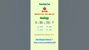RPF Railway Group D MTS ALP Technician Analogy Reasoning Test #reasoning #rpf #groupd #rrb #railway