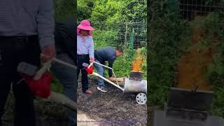 Flame Weeder: Old-School Farm Grass Burner