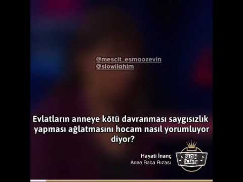 Hayati İnanç Anne Baba Rızası