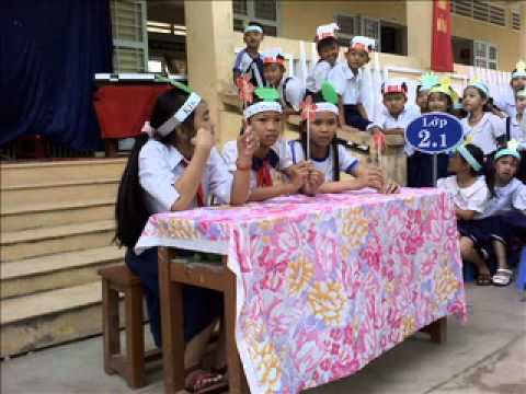 Video Trường tiểu học thị trấn Cái Tàu Hạ 2 Ngày hội vệ sinh... - YouTube