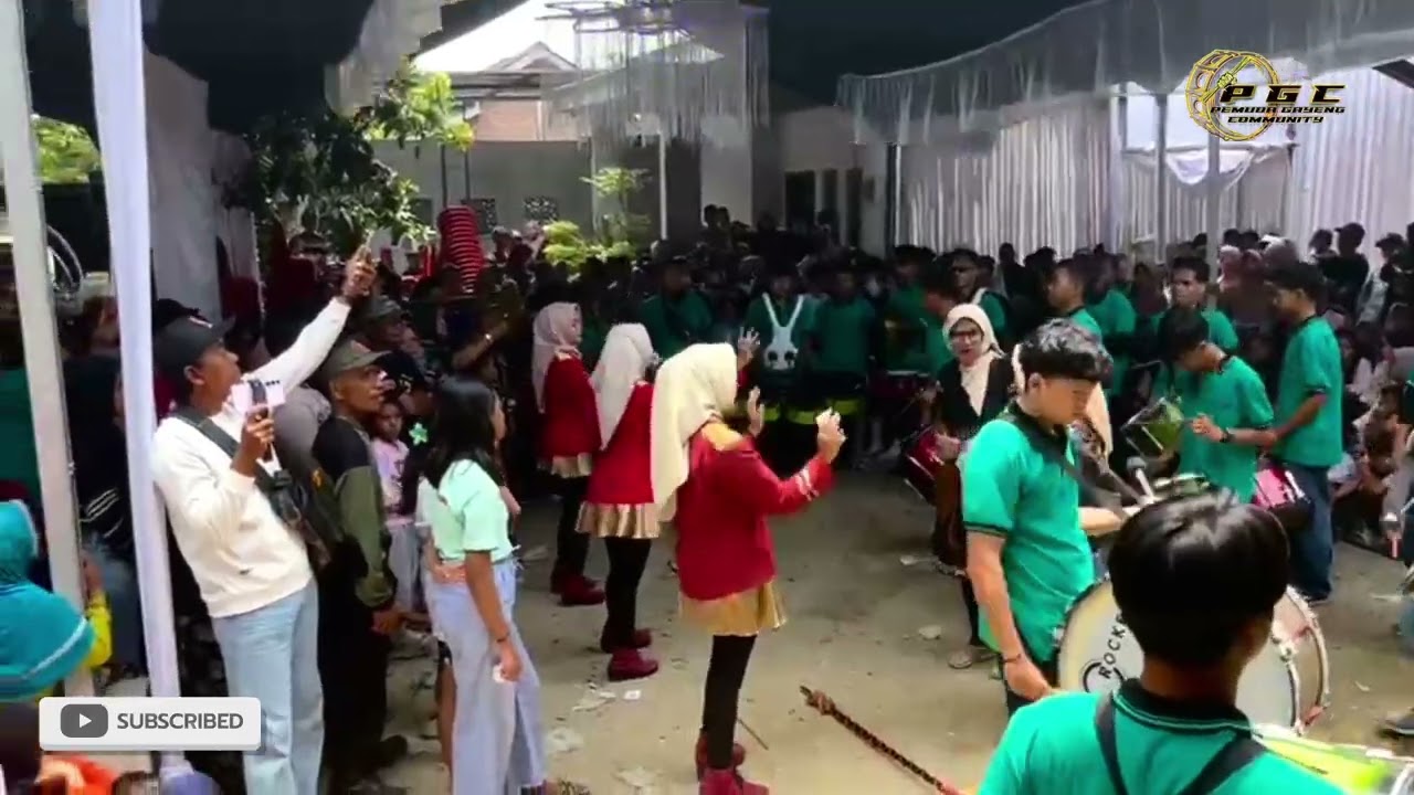 Keren‼️ Biarpun Kepanasan Semakin Menyala🔥🔥 Drumband Pemuda Gayeng 