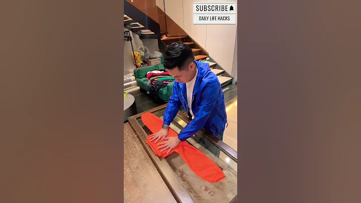 Folding Techniques For Clothes 28 #diyideas  #dailyhacks  #youtubeshorts   #shorts