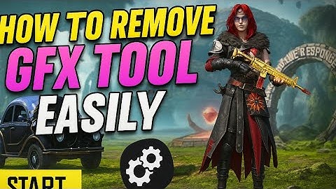 How to remove gfx tool without delete resource pack&bgmi in easywayin 2025|| on Curative gaming