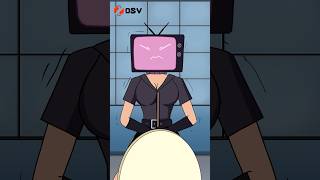 TV Woman but DAILY LIFE - Skibidi Toilet Animation #skibiditoilet #shorts