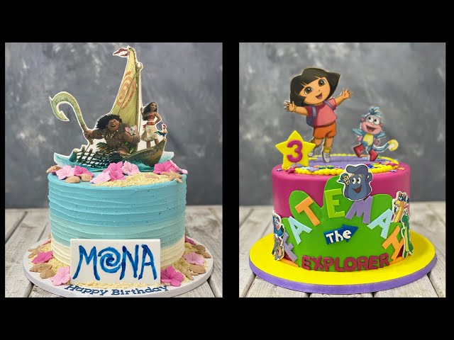 dora princess cake