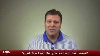 Should You Avoid Being Served with Your Debt Collection Lawsuit?