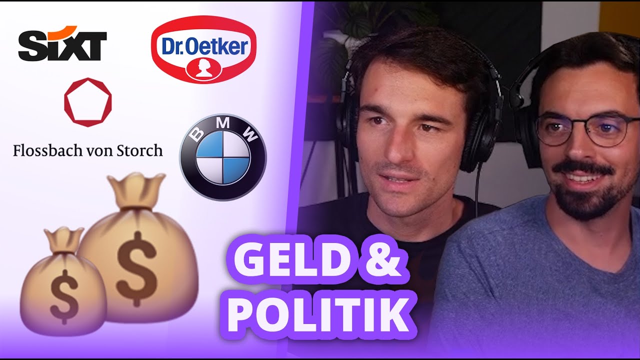 Die größten Parteispender Deutschlands im Überblick! | Finanzfluss Twitch Highlights