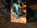 Perfect Mini DeWalt Saw Cut 🔥 | Satisfying Tiny Tool ASMR #satisfying #oddlysatisfying #shorts