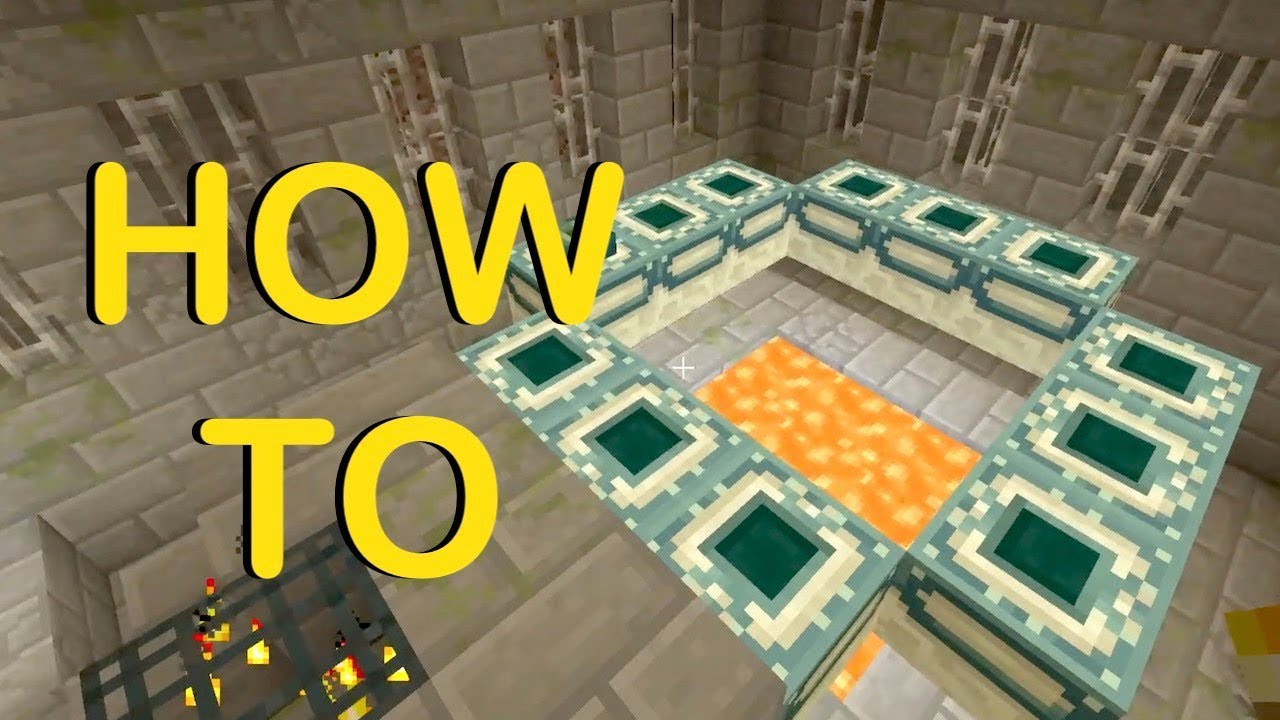 How to Make an End Portal in Minecraft in 2 Ways