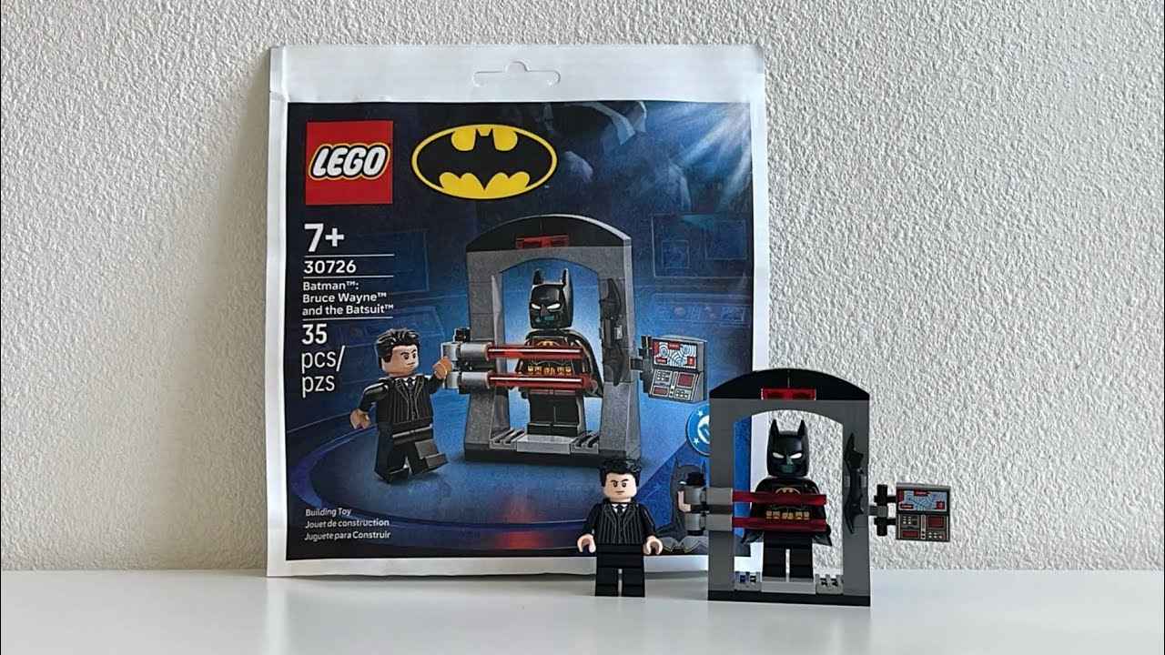 ハロウィン　飾り　オーダー受付 Building Lego 30726 Batman: Bruce Wayne And The Batsuit | DC