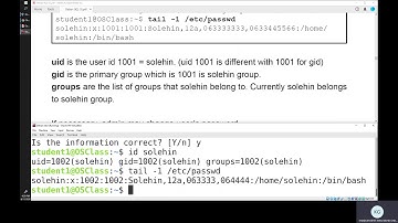 Lab 5 - 5.3 Creating Users