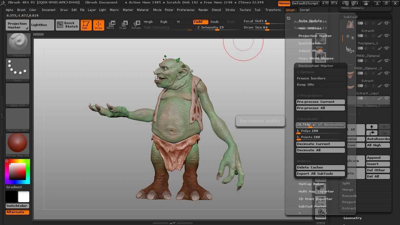 sculpting in zbrush for 3d printing