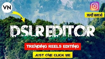 Viral jungle Font Name Reels video Editing Tutorial | New VN App template | JUST ONE CLICk🔥
