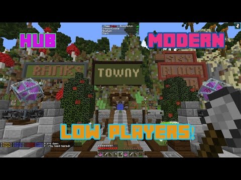 Minecraft Server Review - Hub Server  - Friendly - Custom Plugins