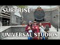 Surprising my daughter with a magical trip to universal studios hollywood
