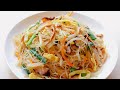 炒麵 炒米粉 | 豆芽鸡蛋韭菜一锅鲜 簡單家常 Stir-Fried Rice Noodle / Vermicelli