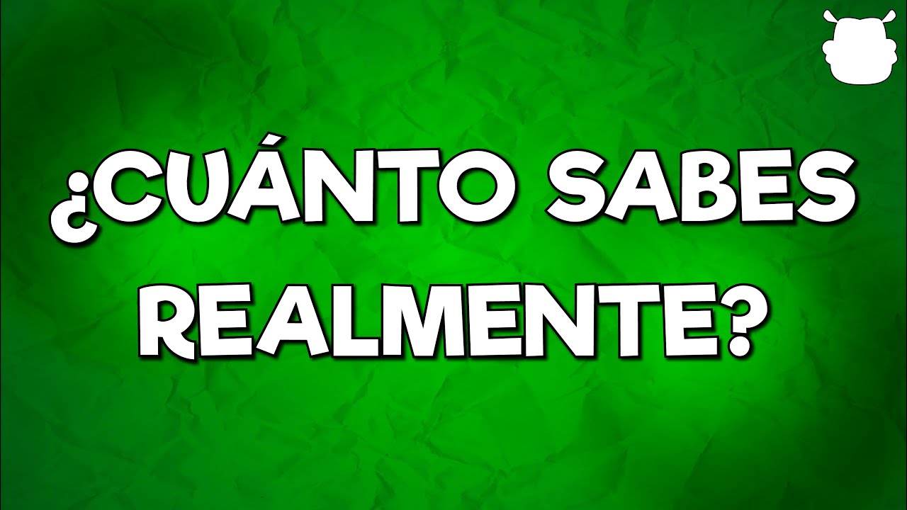 100 PREGUNTAS de Cultura General 😸 ¡¡Ponte a prueba!!
