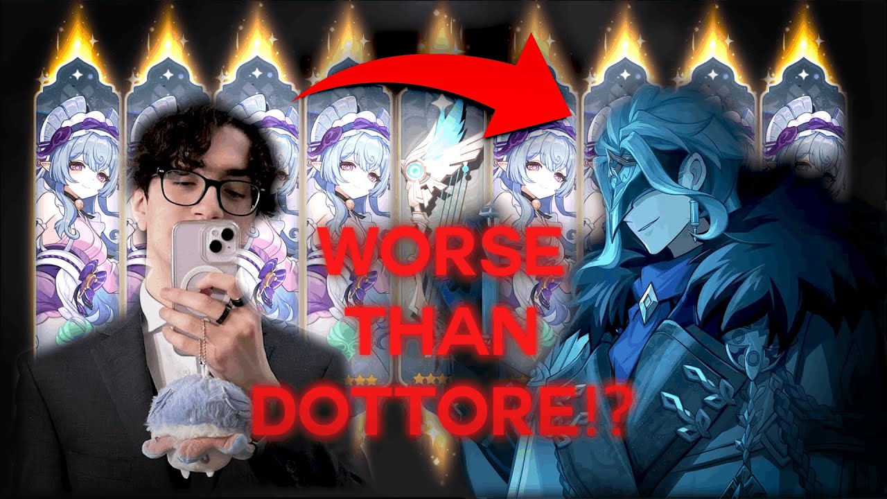 Вытягивание колумбины было УЖАСНЫМ (хуже, чем у Дотторе).