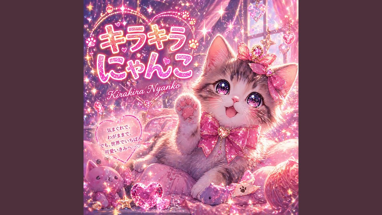 キラキラにゃんこ - YouTube